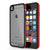 Apple iPhone 8 Waterproof Case, PUNKcase CRYSTAL 2.0 Red W/ Attached Screen Protector  | Warranty (Color in image: Pink)