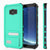 Galaxy S8 Plus Waterproof Case, Punkcase KickStud Teal Series [Slim Fit] [IP68 Certified] [Shockproof] [Snowproof] Armor Cover. (Color in image: Teal)