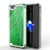 iPhone SE (4.7") Case, PunkCase LIQUID Green Series, Protective Dual Layer Floating Glitter Cover (Color in image: green)