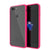 iPhone 8+ Plus Case PunkCase LUCID Clear Series for Apple iPhone 8+ Plus (Color in image: pink)