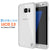 S7 Edge Case Punkcase® LUCID 2.0 White Series w/ PUNK SHIELD Screen Protector | Ultra Fit (Color in image: clear)