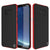 Galaxy S8 PLUS Case, PunkCase [Stealth Series] Hybrid 3-Piece Shockproof Dual Layer Cover [Non-Slip] [Soft TPU + PC Bumper] with PUNKSHIELD Screen Protector for Samsung S8+ [Red] (Color in image: Red)
