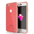 iPhone 8 Case [MASK Series] [PINK] Full Body Hybrid Dual Layer TPU Cover W/ protective Tempered Glass Screen Protector (Color in image: rose)