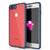 iPhone 8+ Plus Case [MASK Series] [NAVY] Full Body Hybrid Dual Layer TPU Cover W/ protective Tempered Glass Screen Protector (Color in image: navy)