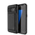 Galaxy s7 Case PunkCase CLUTCH Black Series Slim Armor Soft Cover Case w/ Tempered Glass (Color in image: Black)