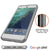 Google Pixel Case Punkcase® LUCID 2.0 Crystal Black Series w/ PUNK SHIELD Glass Screen Protector | Ultra Fit (Color in image: clear)