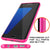 S7 Edge Case Punkcase® LUCID 2.0 Pink Series w/ PUNK SHIELD Screen Protector | Ultra Fit (Color in image: black)