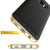 Galaxy S7 Edge Case, PunkCase STEALTH GOLD Series Hybrid 3-Piece Shockproof Dual Layer Cover (Color in image: Grey)