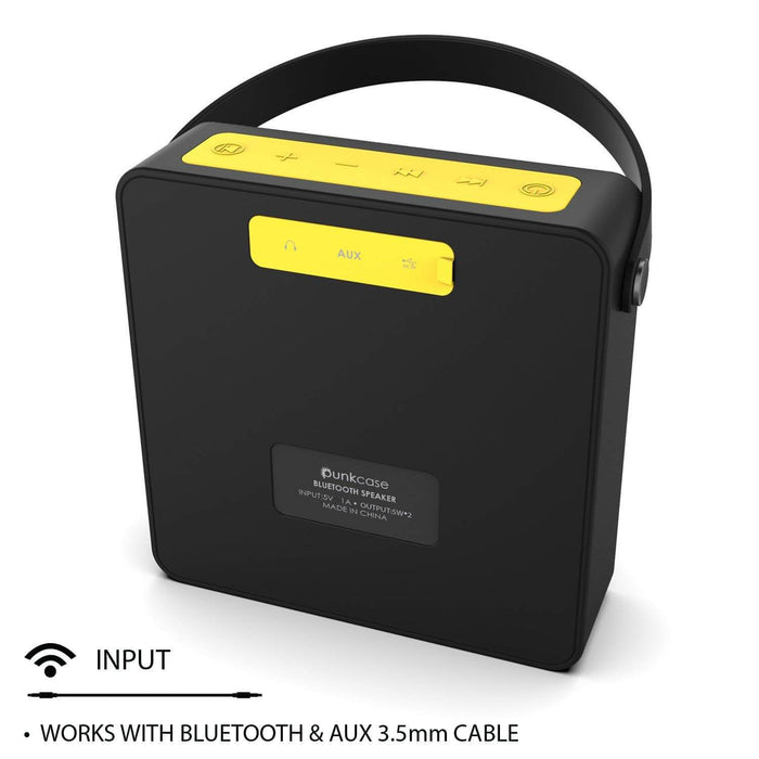 PUNKBOX Portable Wireless Bluetooth Speaker, Loud & Powerful for iPhone/Android [black] 
