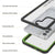 Galaxy S22 Water/ Shockproof [Extreme Series] Screen Protector Case [Light Green] (Color in image: White)