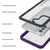 Galaxy S22 Water/ Shockproof [Extreme Series] Slim Screen Protector Case [Purple] (Color in image: Light Green)