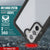 Galaxy S22 Water/ Shock/ Snowproof [Extreme Series] Slim Screen Protector Case [Red] (Color in image: Purple)