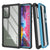 Punkcase Galaxy Note 20 Case, [Spartan Series] Light Blue Rugged Heavy Duty Cover W/Built in Screen Protector (Color in image: Black)