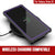 Punkcase Galaxy Note 20 Case, [Spartan Series] Purple Rugged Heavy Duty Cover W/Built in Screen Protector (Color in image: Light Green)