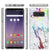 Punkcase Galaxy Note 8 Marble Case, Protective Full Body Cover W/PunkShield Screen Protector (Blanco Marmo) 