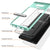 Galaxy Note 9 Lucid 3.0 PunkCase Armor Cover w/Integrated Kickstand and Screen Protector [Teal] (Color in image: Blue)