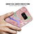 Punkcase Galaxy S8+ PLUS Marble Case, Protective Full Body Cover W/PunkShield Screen Protector (Rose Mirage) (Color in image: Blue Marmo)