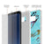 Punkcase Galaxy S8+ PLUS Marble Case, Protective Full Body Cover W/PunkShield Screen Protector (Teal Onyx) (Color in image: Blanco Marmo)