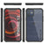 PunkCase iPhone 12 Case, [Spartan Series] Clear Rugged Heavy Duty Cover W/Built in Screen Protector [Black] 