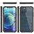 PunkCase iPhone 12 Pro Max Case, [Spartan Series] Clear Rugged Heavy Duty Cover W/Built in Screen Protector [Black] 