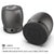 Punkcase ROCKER Portable Wireless Bluetooth Speaker for iPhone/Android [Metallic Grey] 