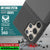 PunkJuice S24 Ultra Akkuhülle Grau - Tragbare Lade-Powerbank mit 4500 mAh