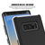 Galaxy Note 8 Case, PunkCase [Stealth Series] Hybrid 3-Piece Shockproof Dual Layer Cover [Non-Slip] [Soft TPU + PC Bumper] with PUNKSHIELD Screen Protector for Samsung Note 8 [White] (Color in image: Silver)