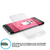 Galaxy S6 Edge Clear Punkcase Glass SHIELD Tempered Glass Screen Protector 0.33mm Thick 9H Glass (Color in image: Black)