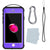 iPhone 7 Waterproof Case, Punkcase ALPINE Series, Purple | Heavy Duty Armor Cover (Color in image: light green)