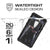 Galaxy S9+ Plus Rugged Waterproof Case | Nautical Series | [Black] 