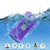 Galaxy s6 EDGE Plus Waterproof Case, Punkcase StudStar Purple Water/Shock Proof | Lifetime Warranty (Color in image: black)