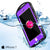 iPhone SE (4.7") Waterproof Case, Punkcase ALPINE Series, Purple | Heavy Duty Armor Cover (Color in image: white)