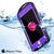 iPhone 8+ Plus Waterproof Case, Punkcase ALPINE Series, Purple | Heavy Duty Armor Cover (Color in image: white)