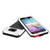 Galaxy S6 EDGE  Case, PUNKcase Metallic White Shockproof  Slim Metal (Color in image: neon)