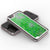 iPhone SE (4.7") Case, PunkCase LIQUID Green Series, Protective Dual Layer Floating Glitter Cover (Color in image: silver)