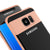Galaxy S7 Edge Case [MASK Series] [PINK] Full Body Hybrid Dual Layer TPU Cover W/ Protective PUNKSHIELD Screen Protector (Color in image: black)