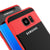 Galaxy S7 Edge Case [MASK Series] [RED] Full Body Hybrid Dual Layer TPU Cover W/ Protective PUNKSHIELD Screen Protector (Color in image: black)
