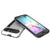 Galaxy s6 Case PunkCase CLUTCH Silver Series Slim Armor Soft Cover Case w/ Tempered Glass (Color in image: Pink)