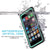 iPhone 6+/6S+ Plus Waterproof Case, PUNKcase CRYSTAL Teal W/ Attached Screen Protector | Warranty (Color in image: black)