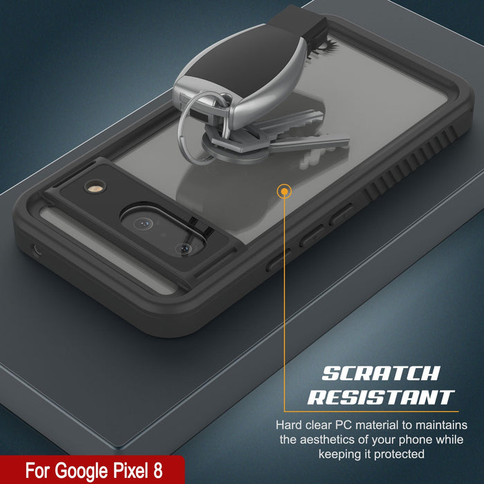 REDPEPPER Google Pixel 8 Pro Wasserdichte Hülle durchsichtig